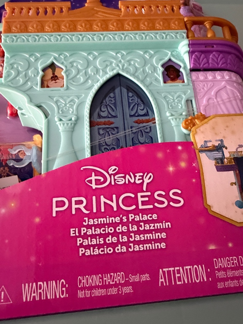 Disney Princess Jasmine Palace Playset - Teal / Purple / Gold - Picture 2 of 6